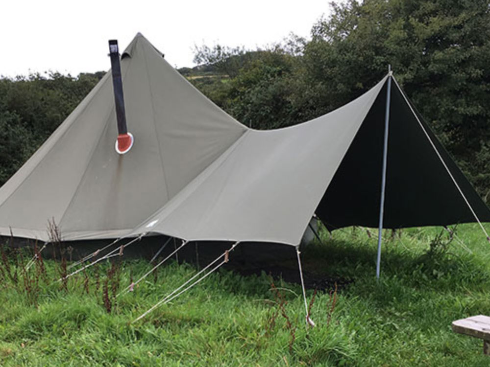 Bell Tent Outside