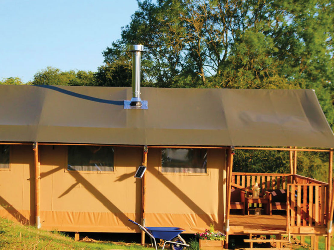 Safari Tent Plus Range outside