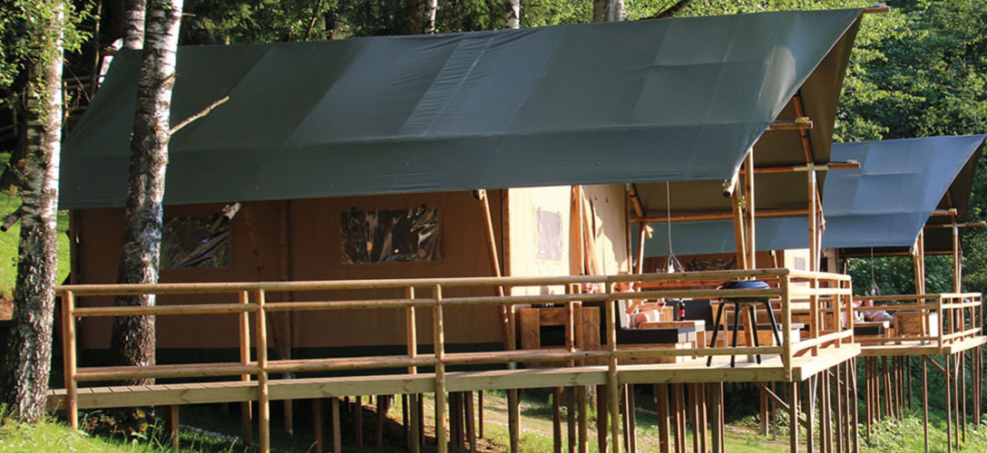 Grand Safari Tent veranda