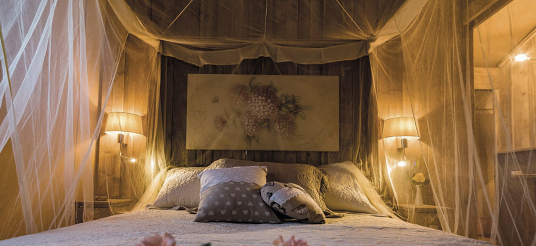 Grand Safari Tent bedroom