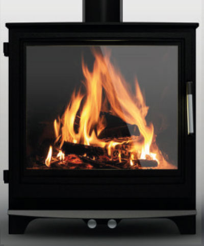 glamping large wood burning stove