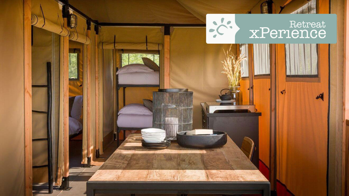 Retreat Safari Tent bedroom